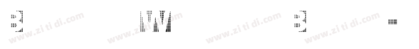 Black White Bold字体转换